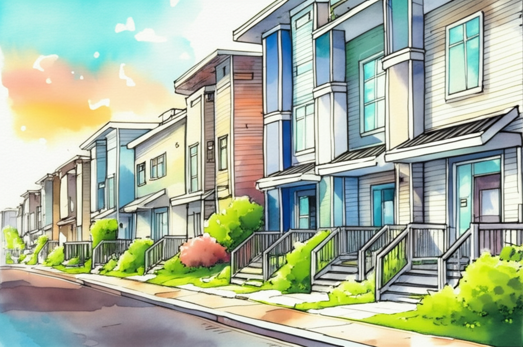 Modern Townhouse Complex